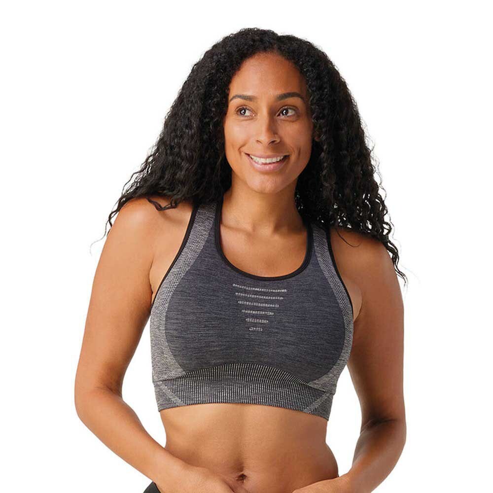 

Спортивный топ Smartwool Intraknit Racerback, серый
