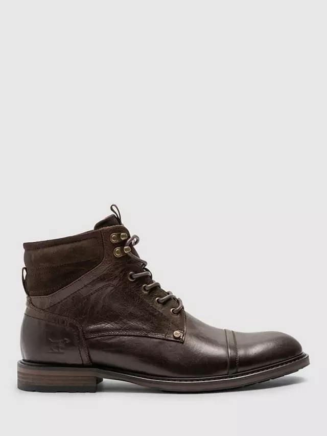 

Ботинки Rodd & Gunn Dunedin Leather Military, цвет chocolate/wash