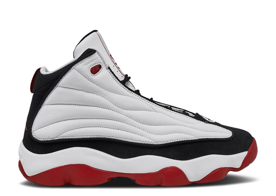 

Кроссовки Air Jordan Jordan Pro Strong 'White Black Gym Red', белый