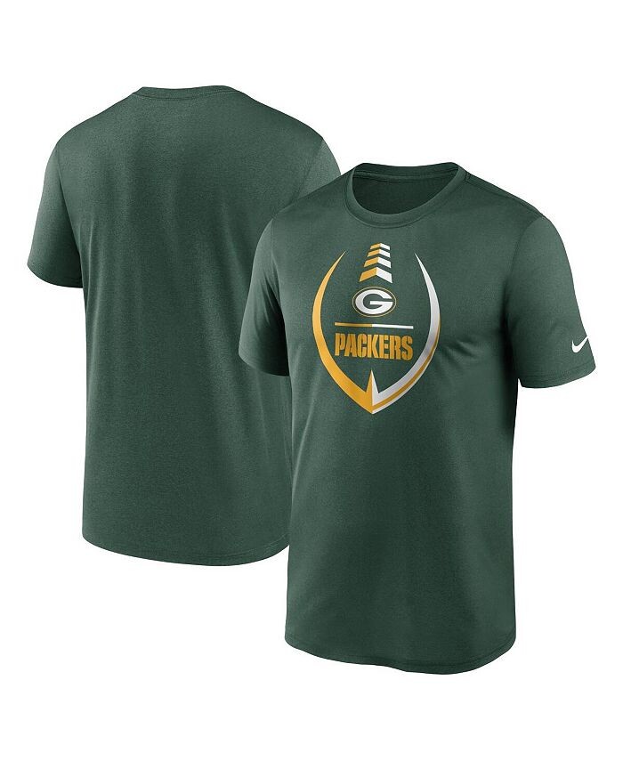 

Мужская зеленая футболка Green Bay Packers Icon Legend Performance Nike, зеленый