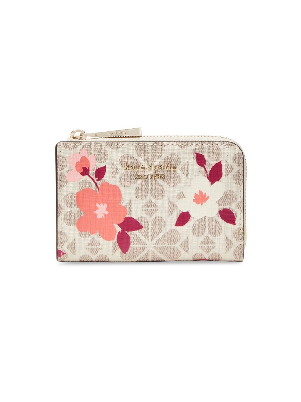 

Сумка для ключей из парусины с покрытием Spade Flower kate spade new york, разноцветный