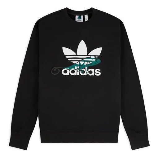 Толстовка adidas originals Sweatshirt Print Men Black, черный