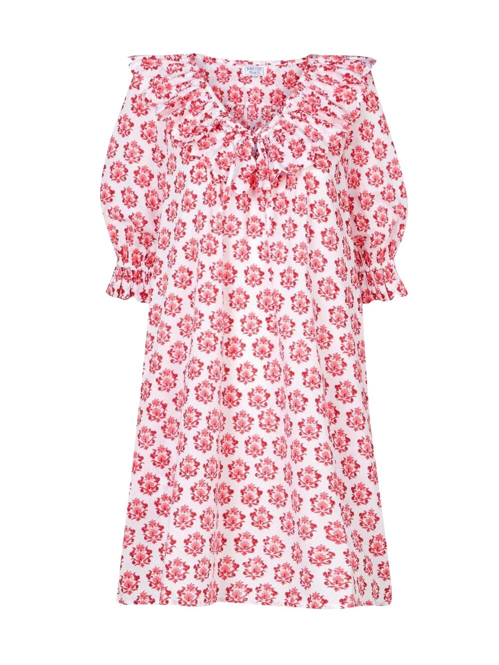 

Мини-платье Mulberry Buta Ava Pink City Prints