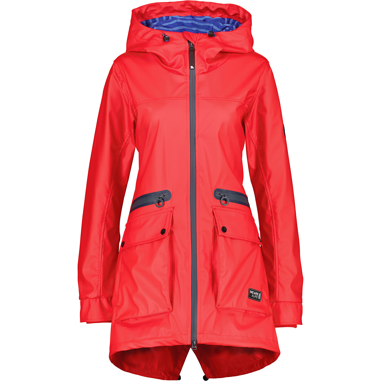 Спортивная куртка alife and kickin Jacke AudreyAK Raincoat, цвет Fire Red