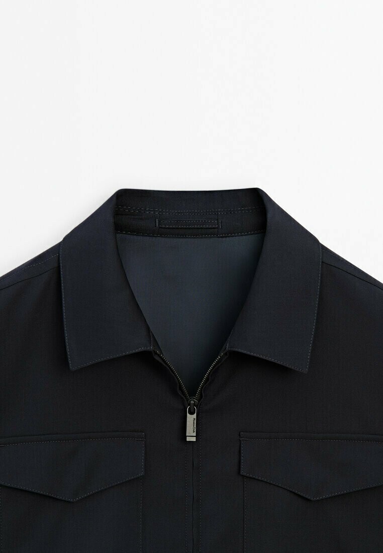 

Весенняя куртка Massimo Dutti, темно-синий