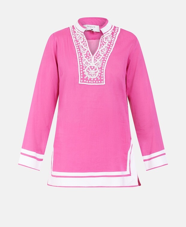

Длинная блузка Vicci, фуксия