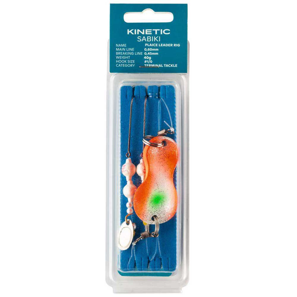 

Оснастки Kinetic Sabiki Plaice Leader 60g, прозрачный