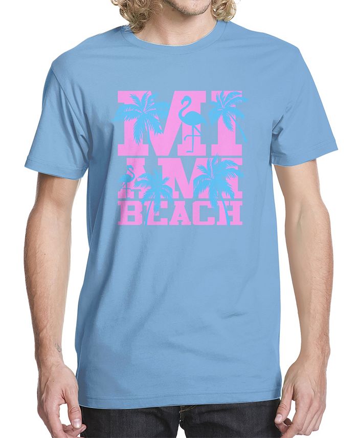 Мужская футболка с рисунком Майами-Бич Beachwood, синий ильинов александр бич