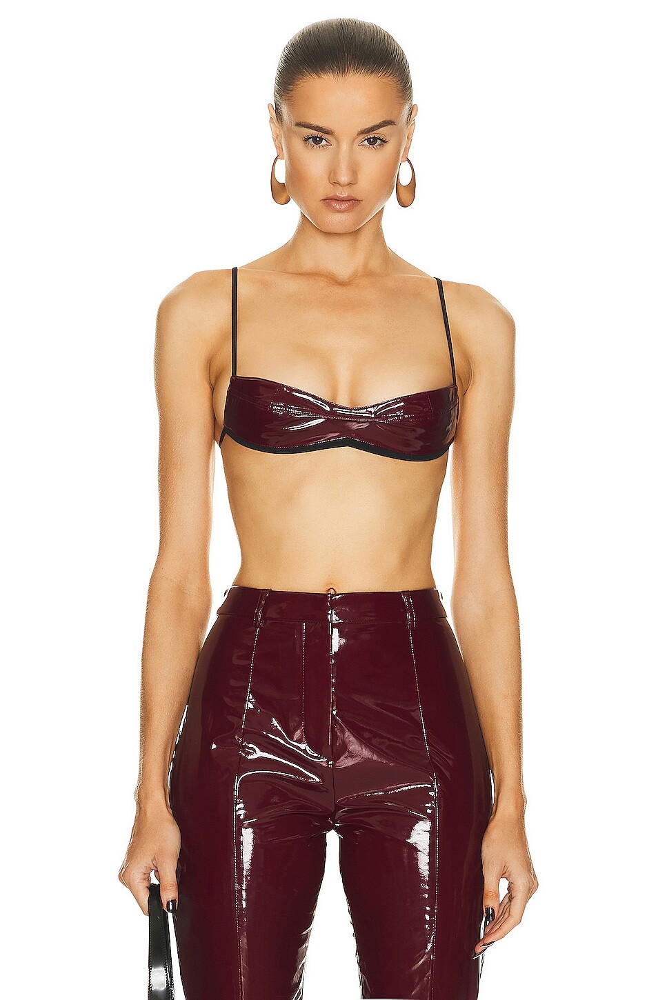 

Бюстгальтер Priscavera Vinyl, цвет Oxblood