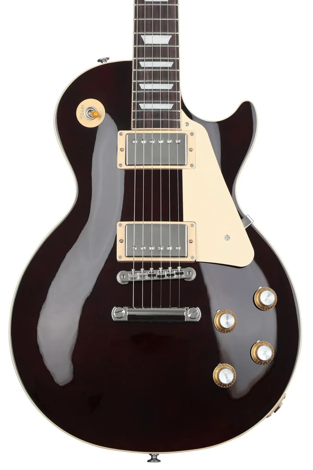 

Новая электрогитара Gibson Les Paul Standard '60s Figed Top - Trans Oxblood