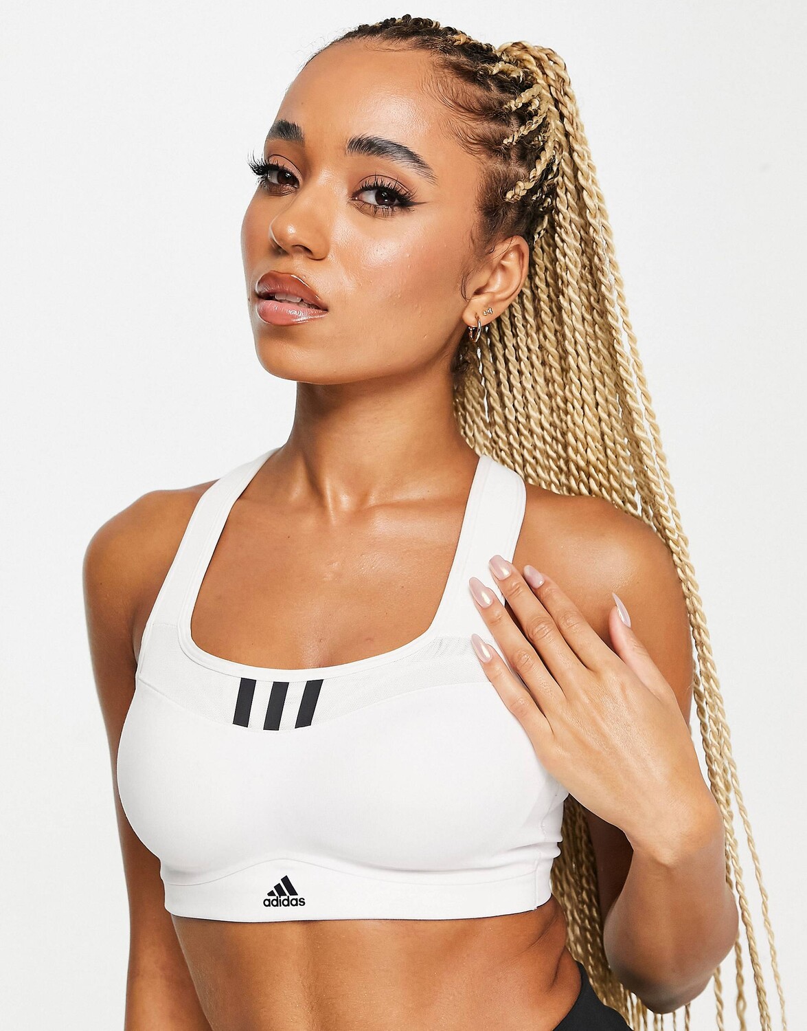 

Черный спортивный бюстгальтер adidas Training adidas performance