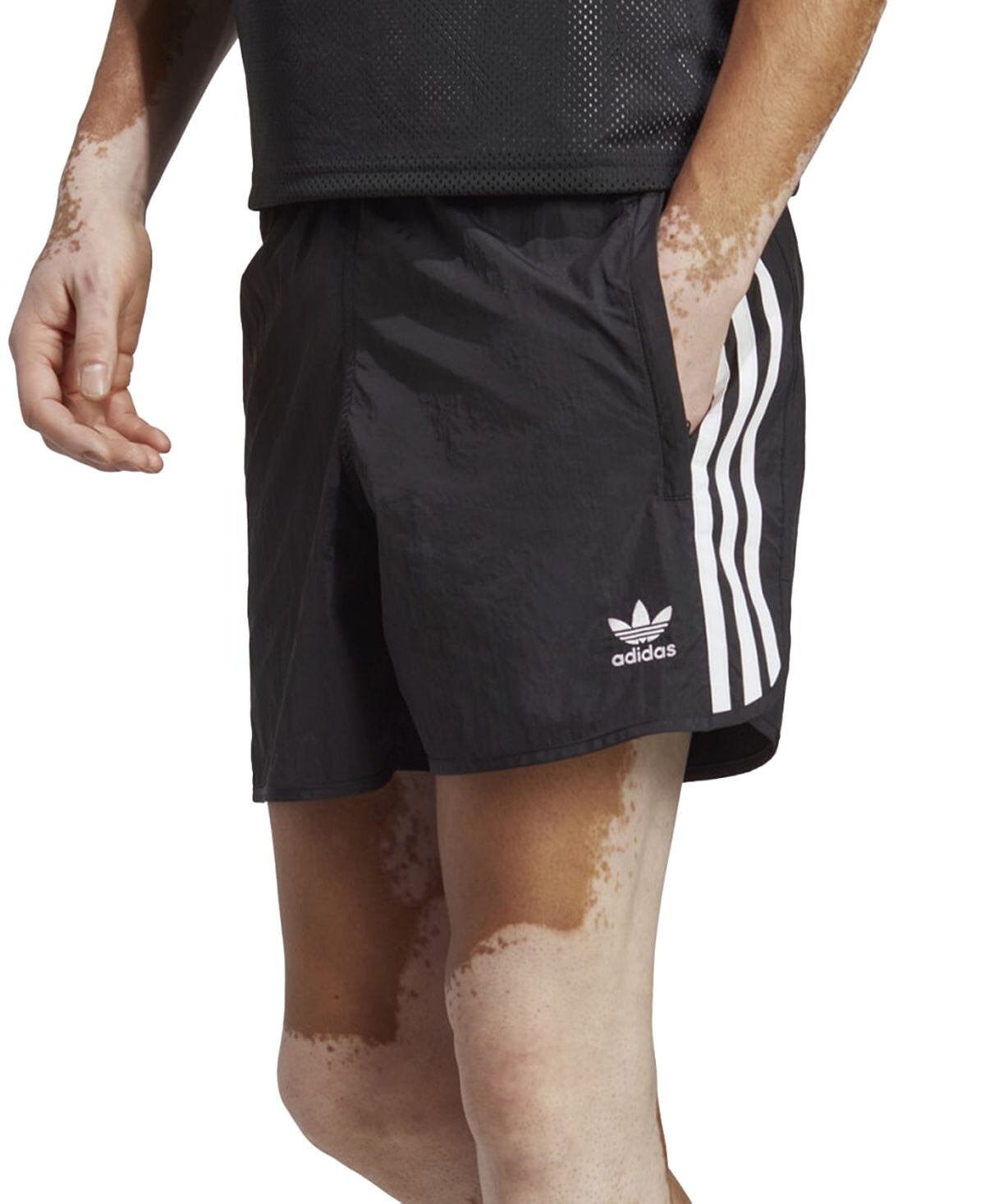 

Мужские классические спринтерские шорты OG с кулиской и 3 полосками adidas