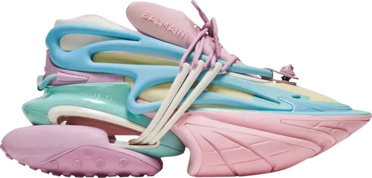 

Кроссовки Balmain Wmns Unicorn Low 'Multi-Color Pastels', разноцветный