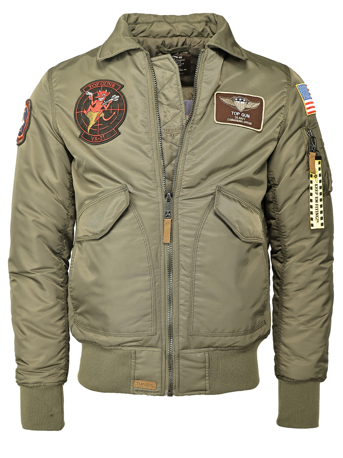 

Куртка TOP GUN Bomberjacke TG20214004, оливковый