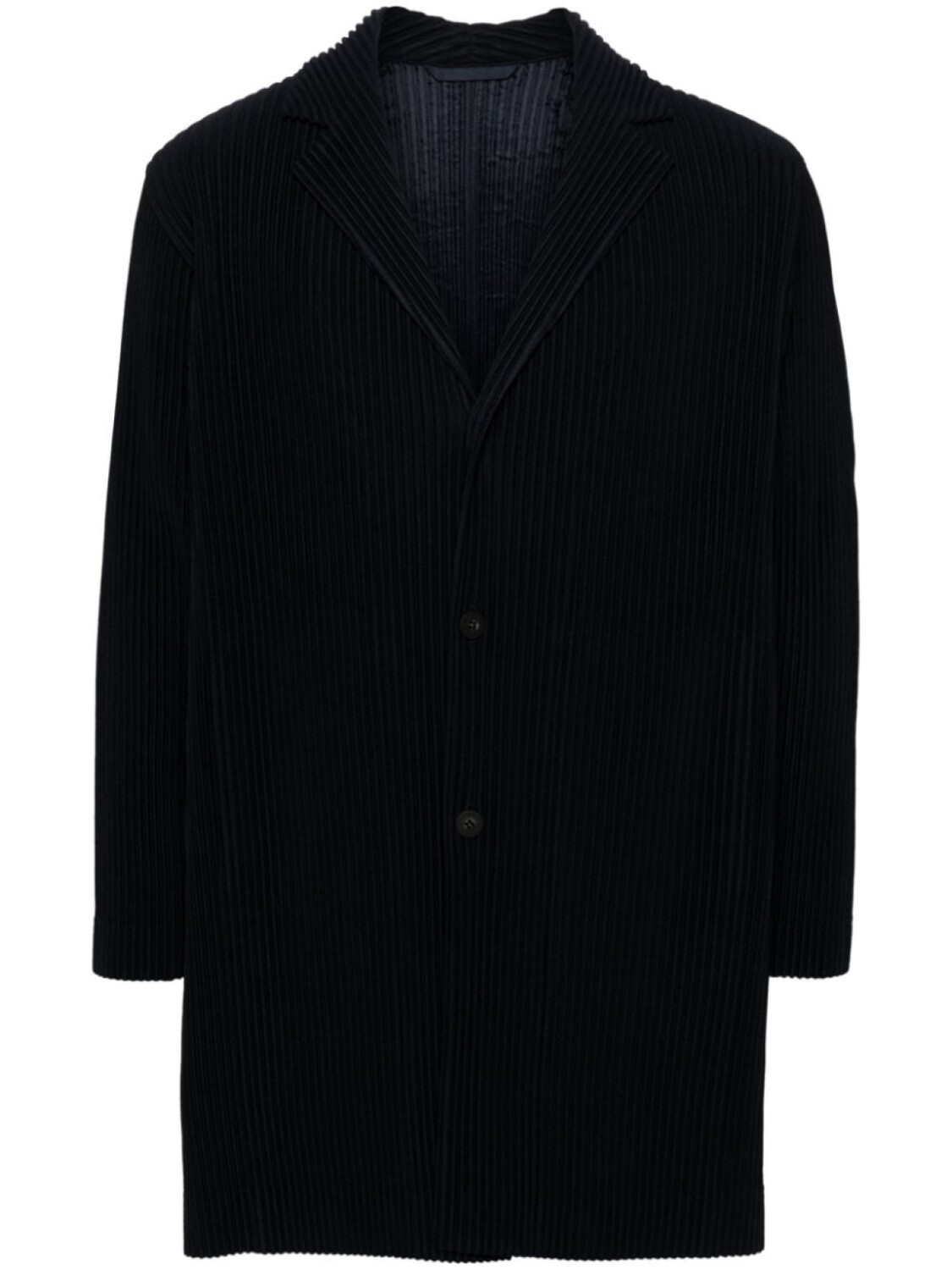 

Homme Plissé Issey Miyake плиссированное пальто, синий