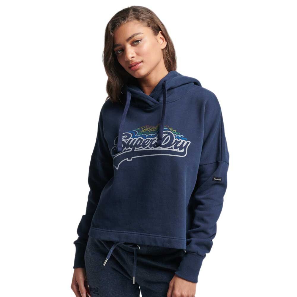 

Худи Superdry Vintage Logo Rainbow, синий