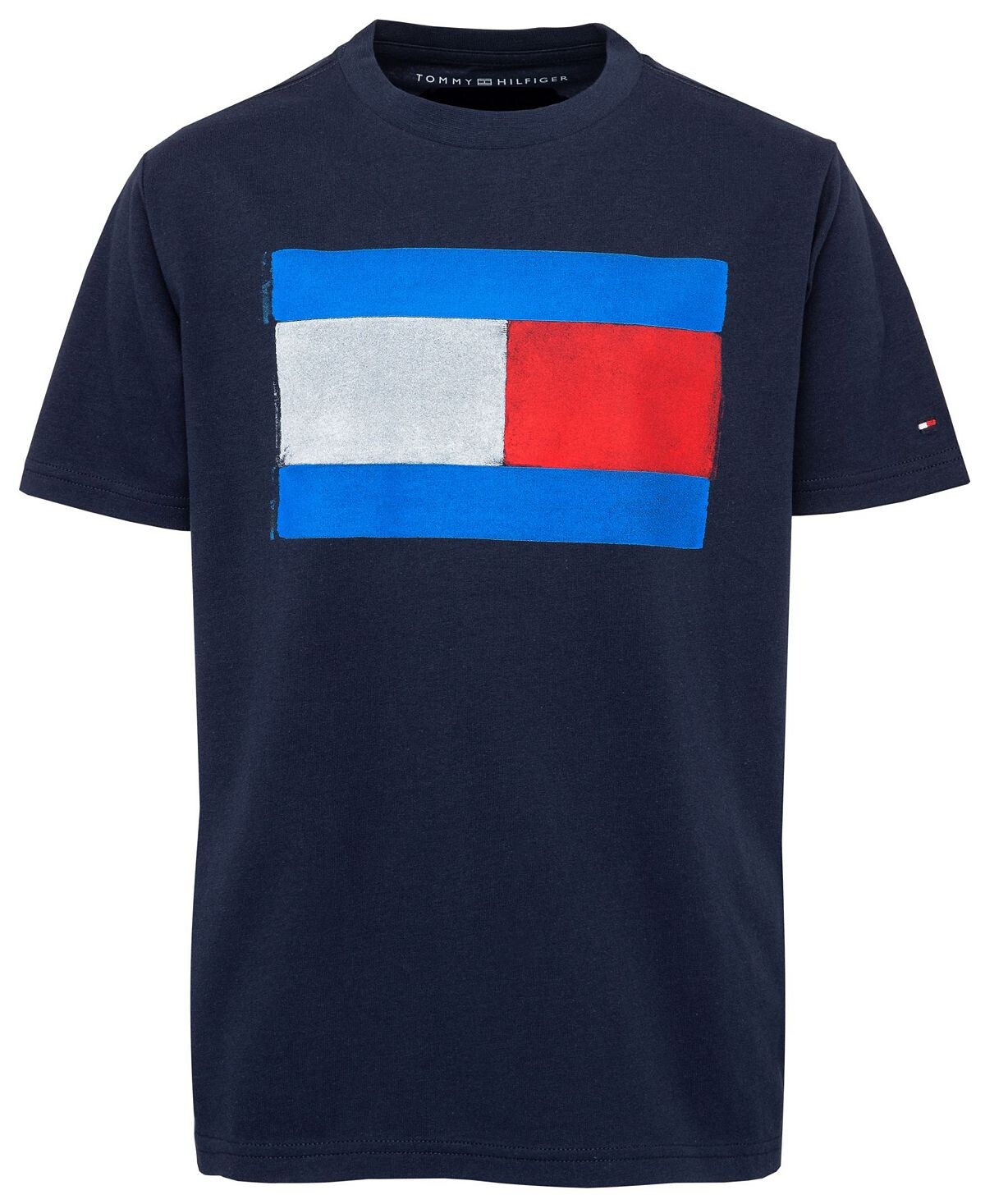 

Футболка с графическим принтом Tommy Flag для мальчиков (для малышей) Tommy Hilfiger