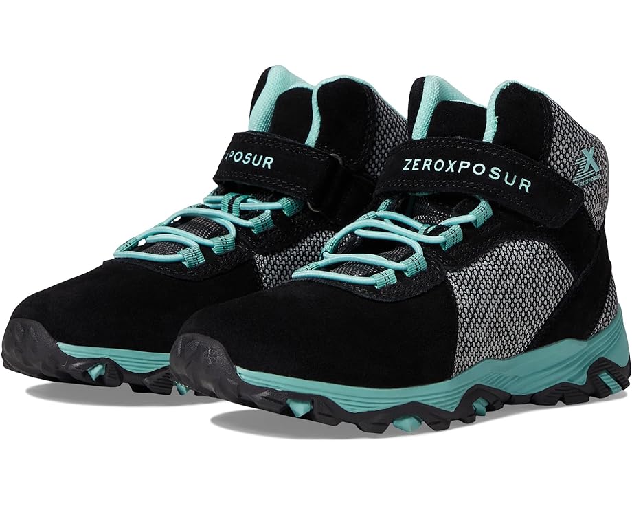 Походные ботинки ZeroXposur Portland Hiker, цвет Black/Mint