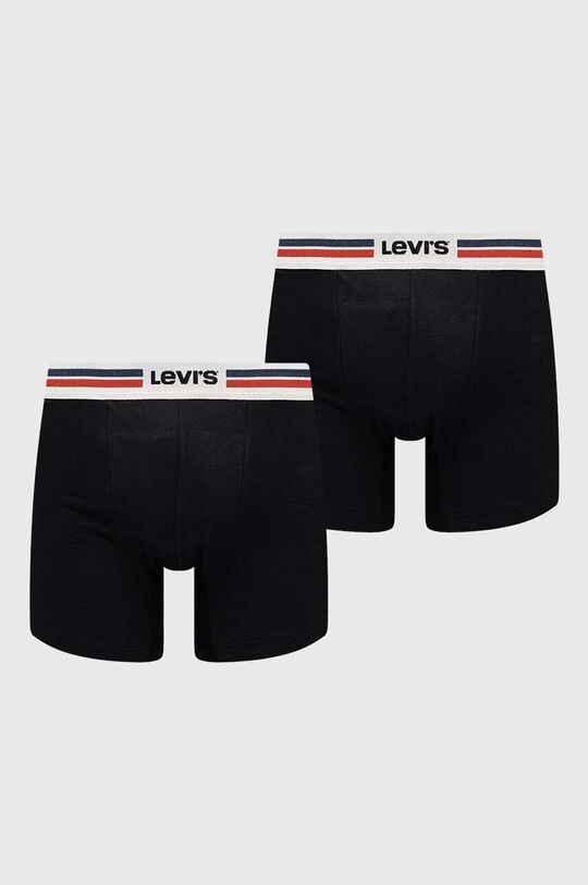 

Комплект боксеров , 2 пары. Levi's, черный