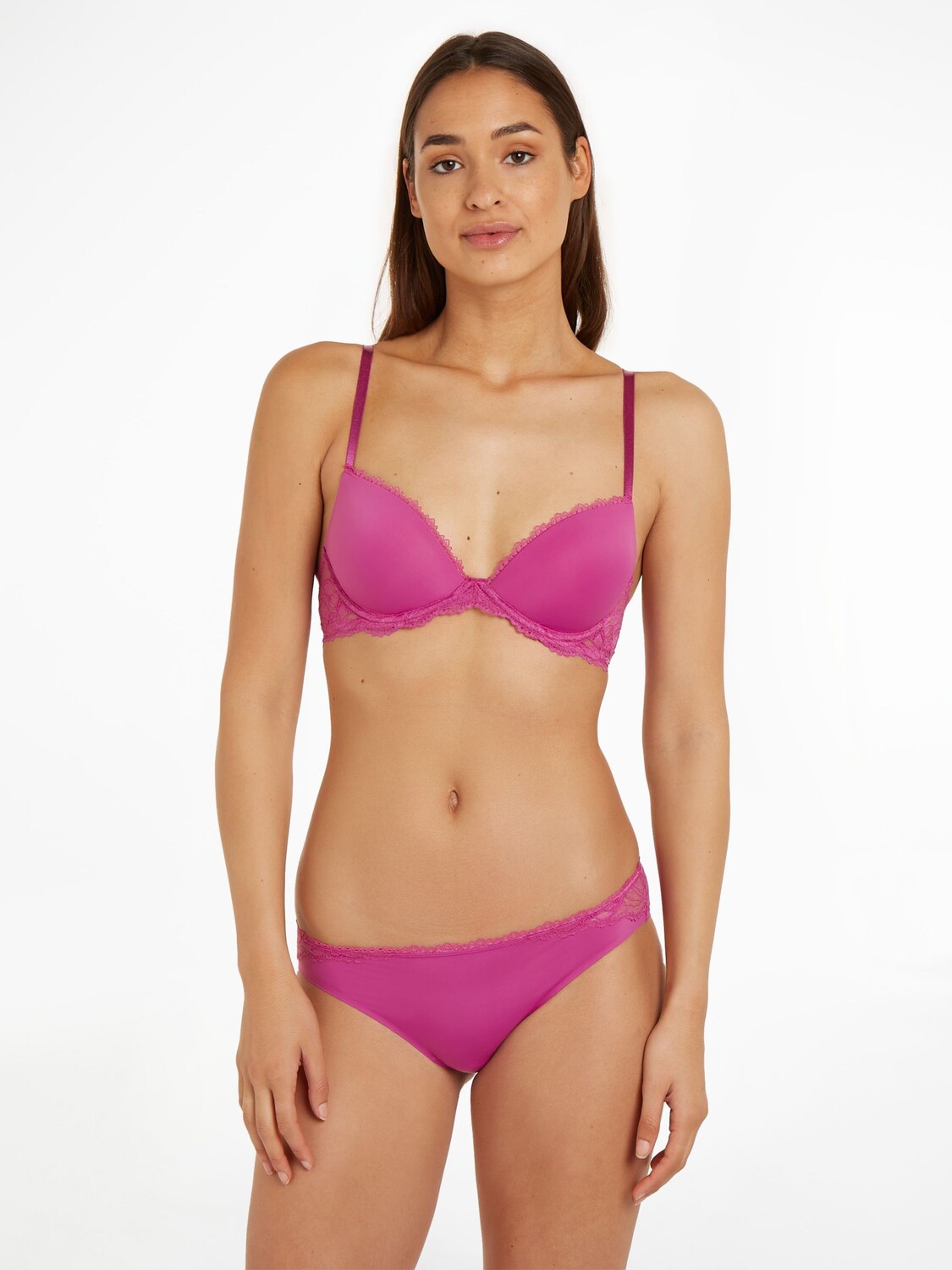

Бюстгальтер-лифтинг Seductive Comfort с завязками Calvin Klein, дикая астра