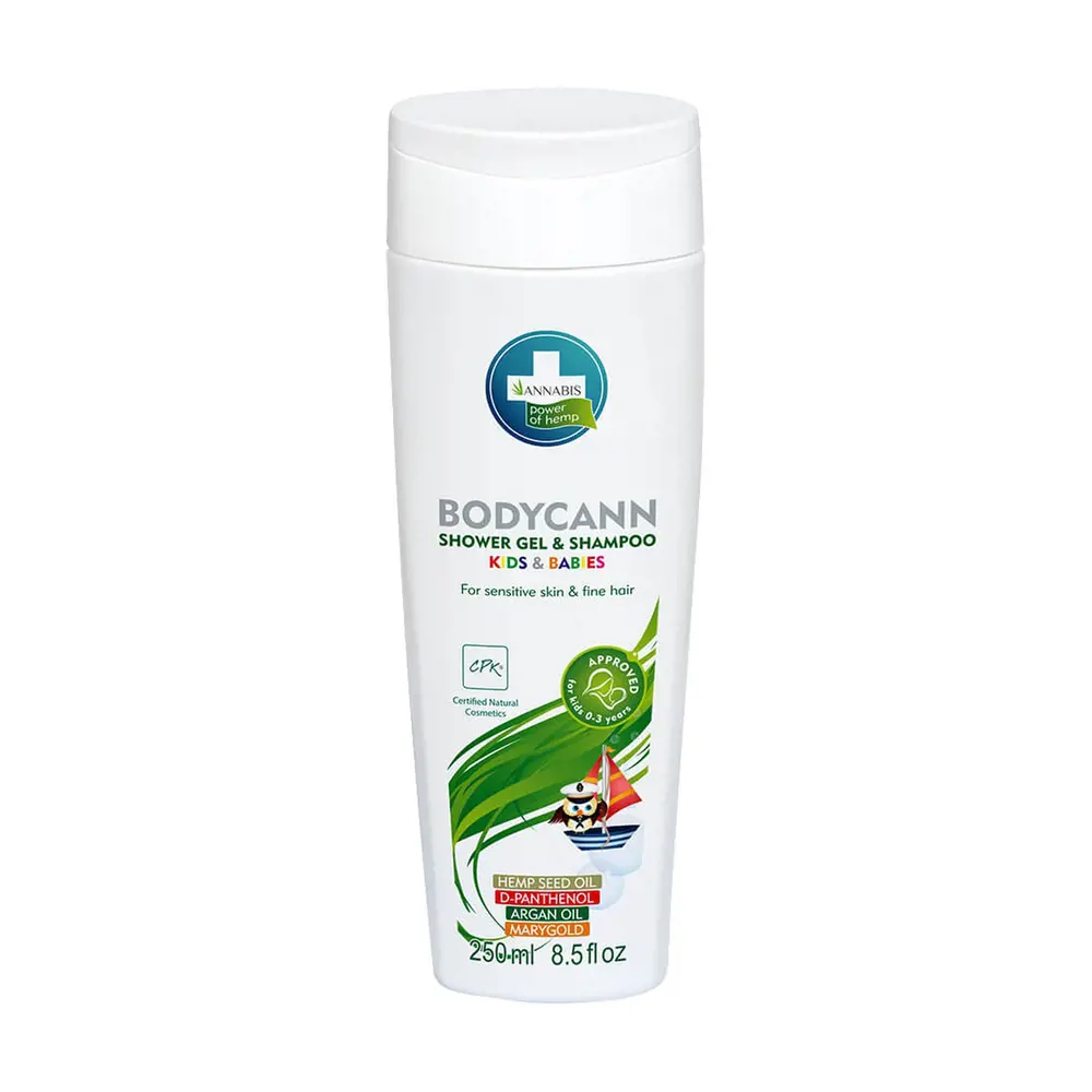 

Шампунь Bodycann Gel Champú Niños 2 En 1 Annabis, 250 мл