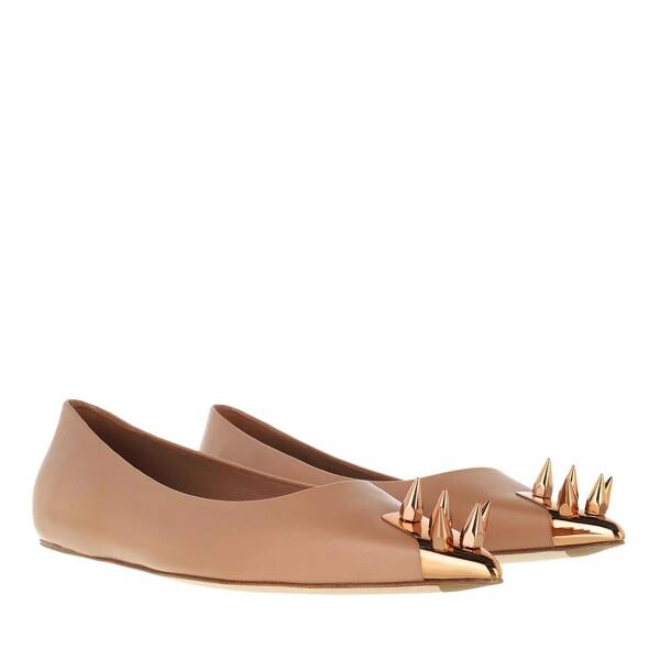 

Лоферы flat ballet shoes Alexander Mcqueen, бежевый
