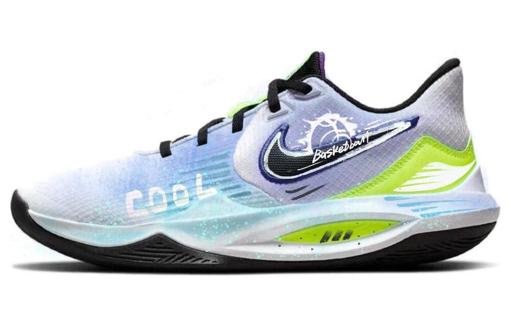 

Баскетбольные кроссовки Precision 5 мужские низкие зеленые Nike