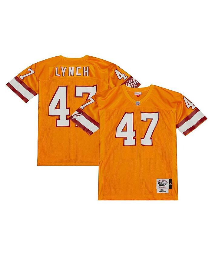

Мужская футболка John Lynch Orange Tampa Bay Buccaneers 1993 года Mitchell & Ness, оранжевый