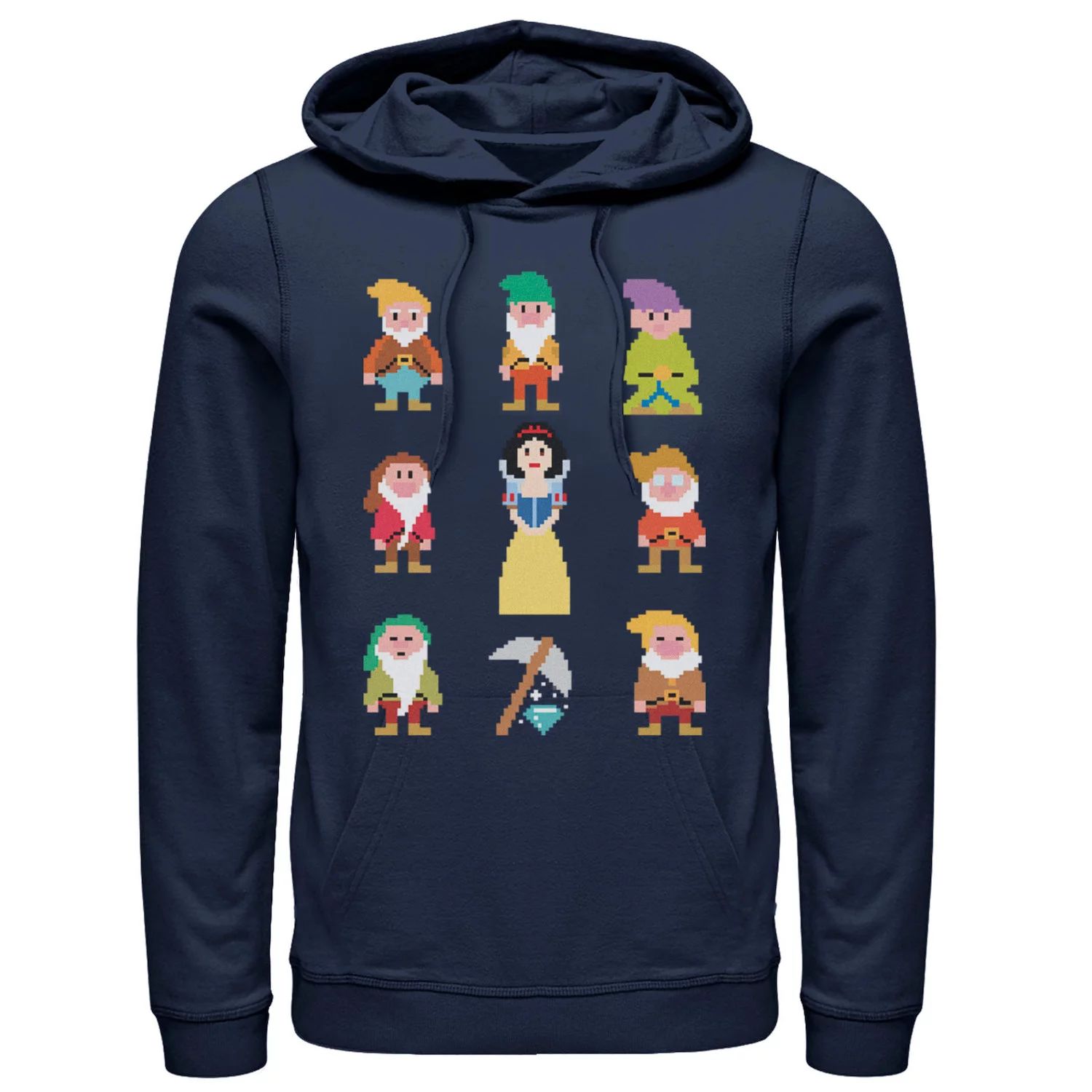 Мужской пуловер с капюшоном Disney «Белоснежка и семь гномов» Licensed Character