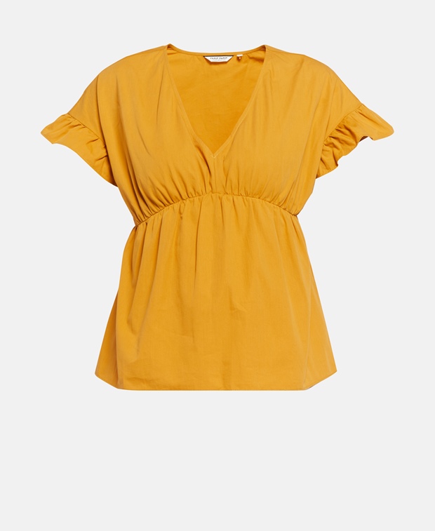 Рубашка блузка , темно-желтый Naf