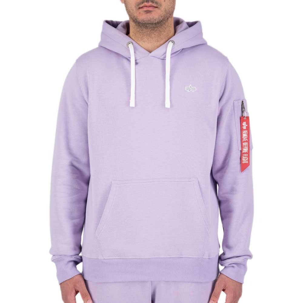 

Худи Alpha Industries EMB, фиолетовый