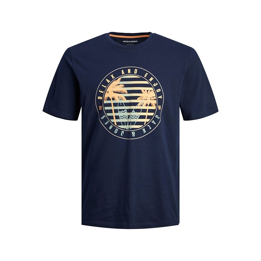 

Футболка с коротким рукавом Jack & Jones Summer Vibe, синий