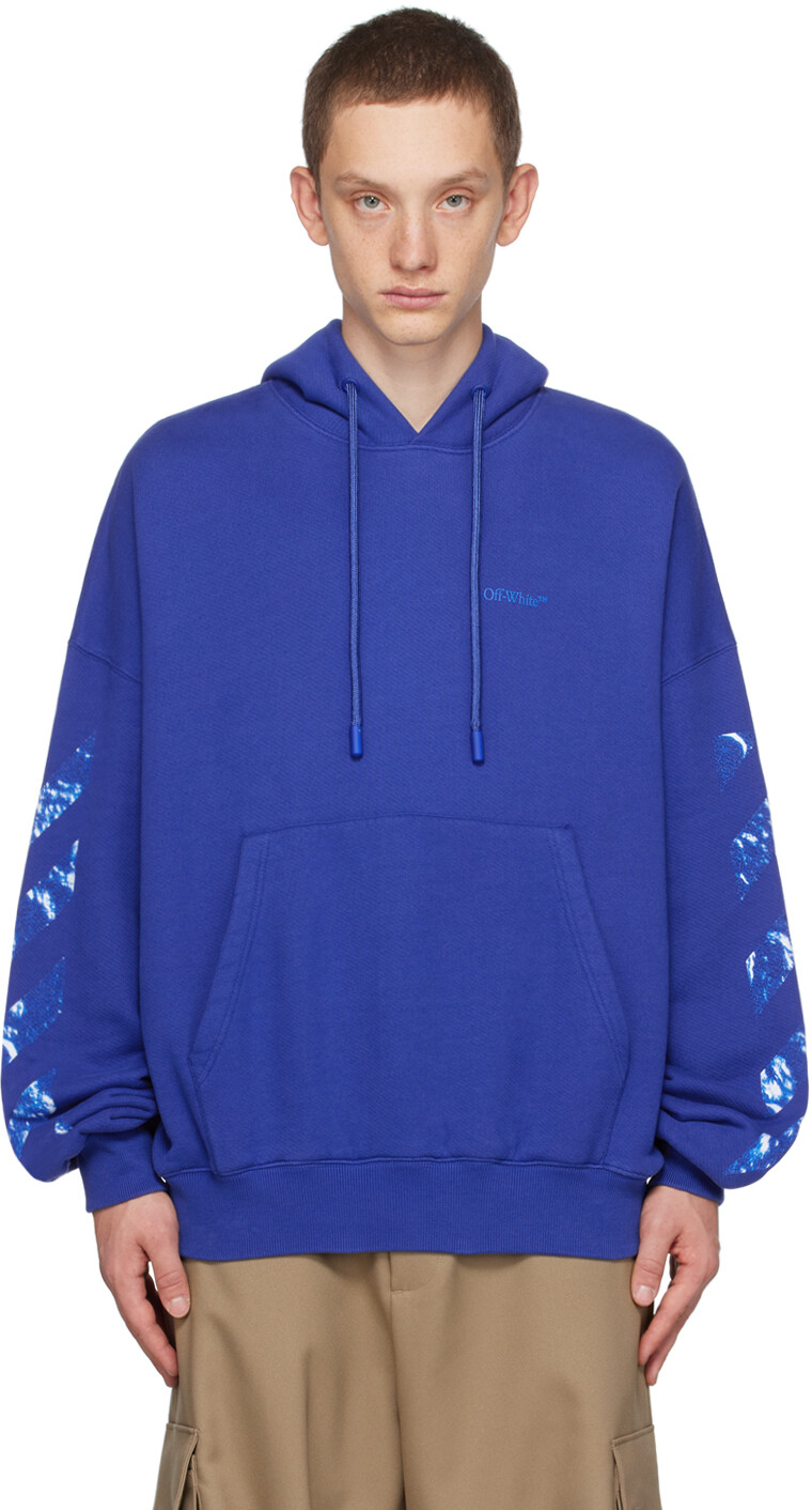 

Толстовка с капюшоном Off-White Blue Moon