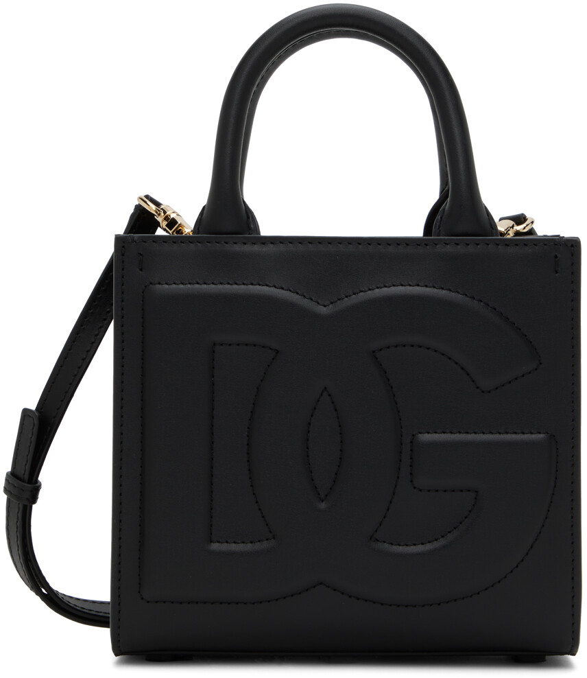 

Черная повседневная сумка-тоут DG Dolce & Gabbana