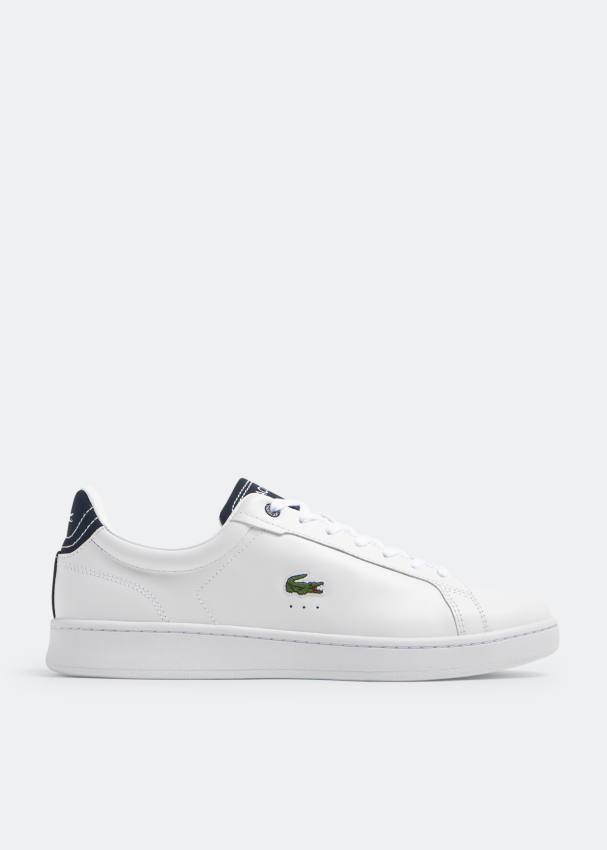 Кроссовки Lacoste Carnaby Pro, белый кроссовки lacoste graduate pro white