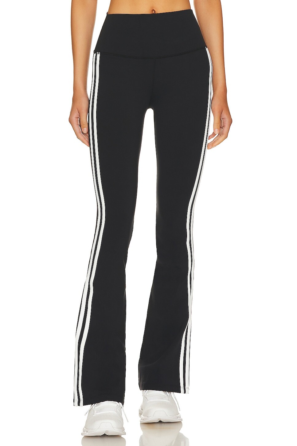 

Леггинсы Splits59 Raquel High Waist Supplex Flare, цвет Black & White