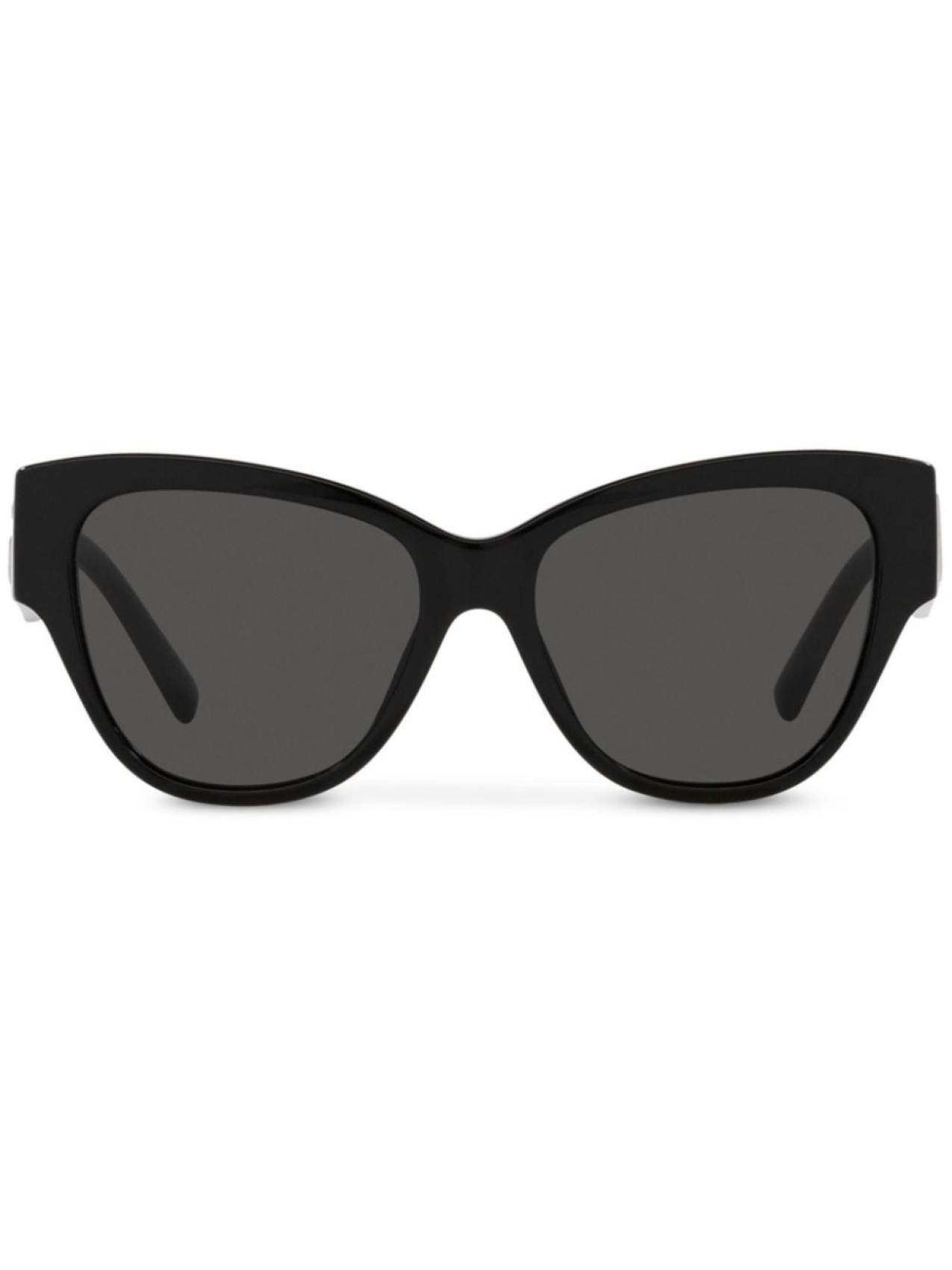 

Dolce & Gabbana Eyewear солнцезащитные очки с тисненым логотипом, черный