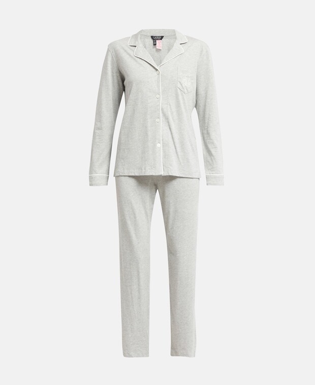 

Пижама Lauren Ralph Lauren, светло-серый