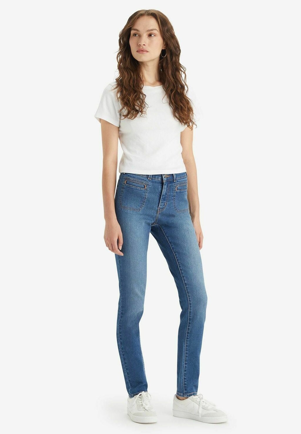

Джинсы скинни 311 SHAPING WELT PKT SKIINY Levi's, темно-синий