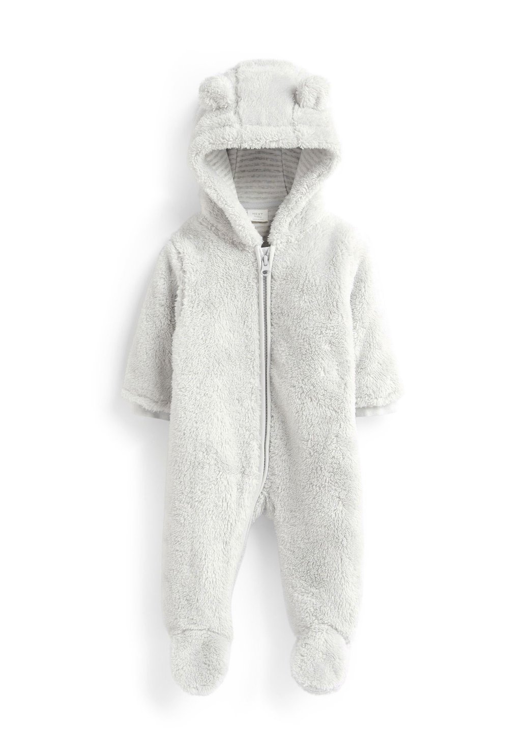 

Комбинезон COSY FLEECE BEAR BABY PRAMSUIT Next, цвет grey