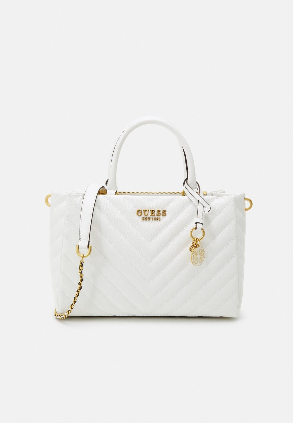 

Сумочка Guess JANIA SOCIETY SATCHEL, белый