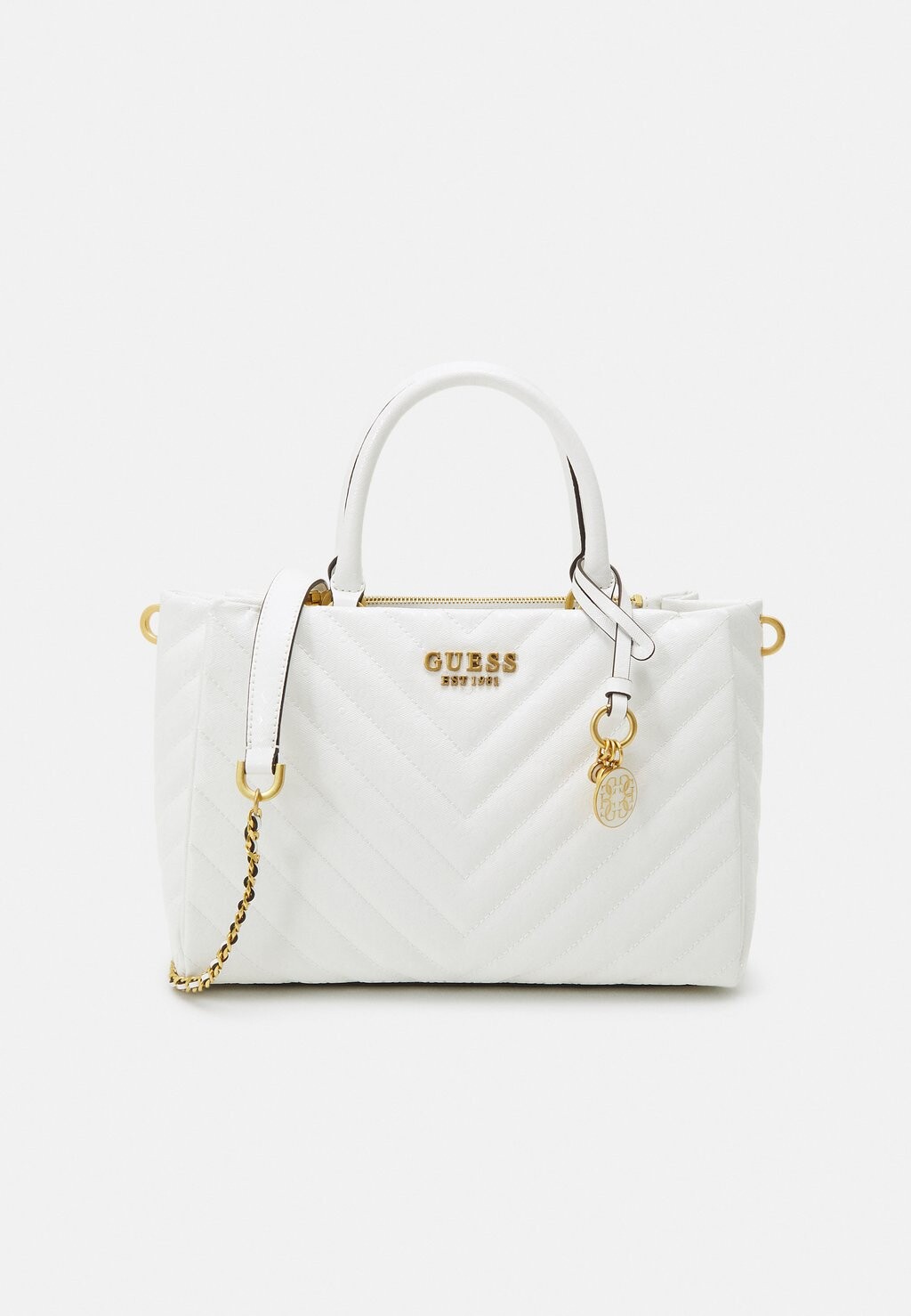 Сумочка Guess JANIA SOCIETY SATCHEL, белый