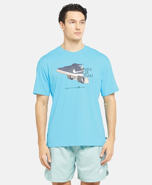 

Футболка Nike, лазурный синий