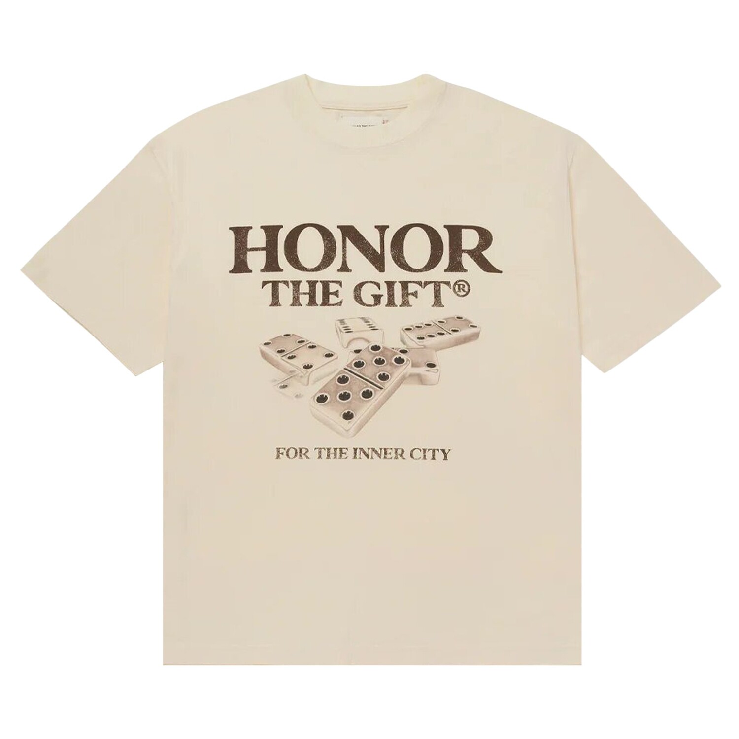 

Футболка Honor The Gift Dominos Bone