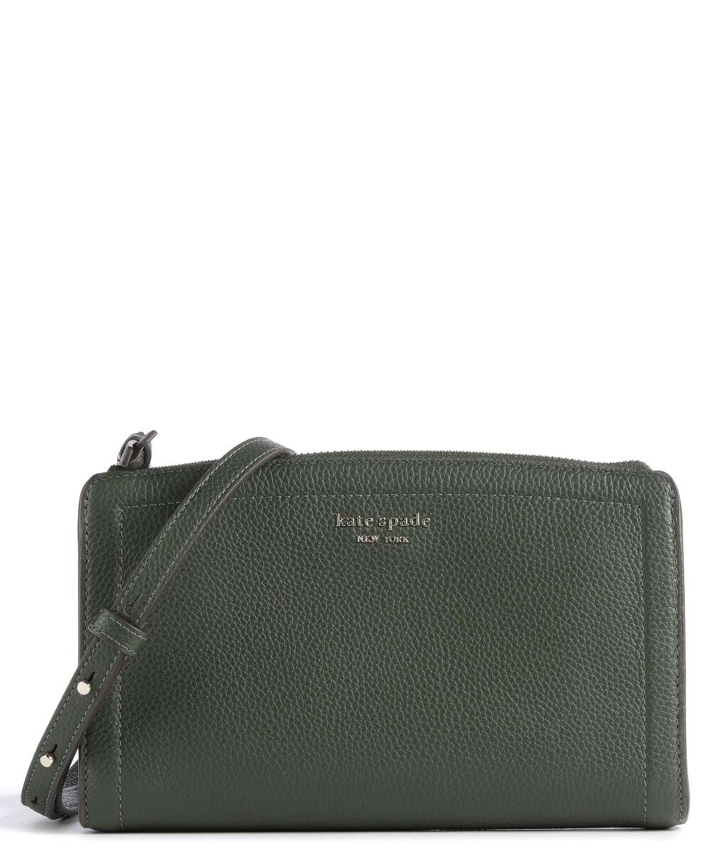 

Сумка через плечо Knott из зернистой яловой кожи. Kate Spade New York, зеленый