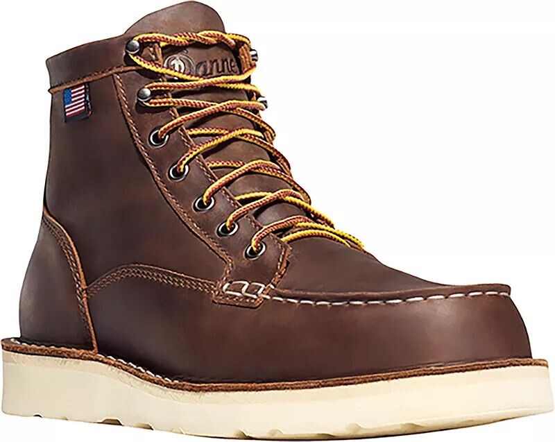 

Мужские рабочие ботинки Danner Bull Run Moc Toe 6 дюймов EH, коричневый