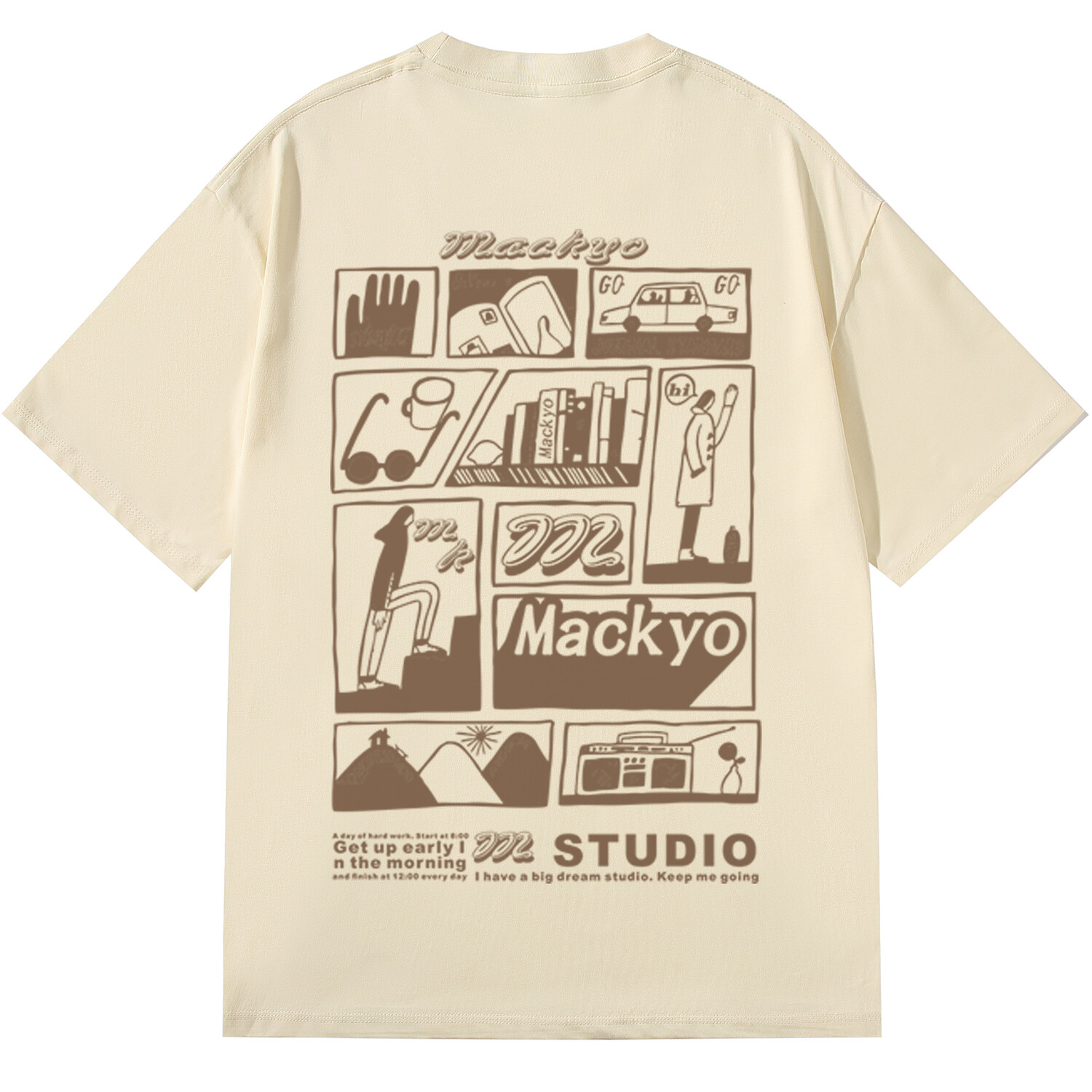 

Футболка унисекс Mackyo, белый