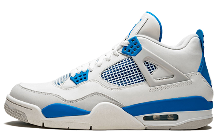 

Air Jordan 4 Retro, синий в стиле милитари, 2012 г.