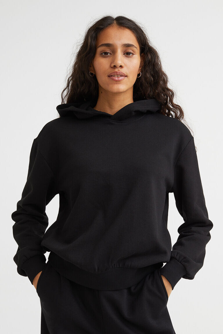 

Толстовка с капюшоном H&M, черный
