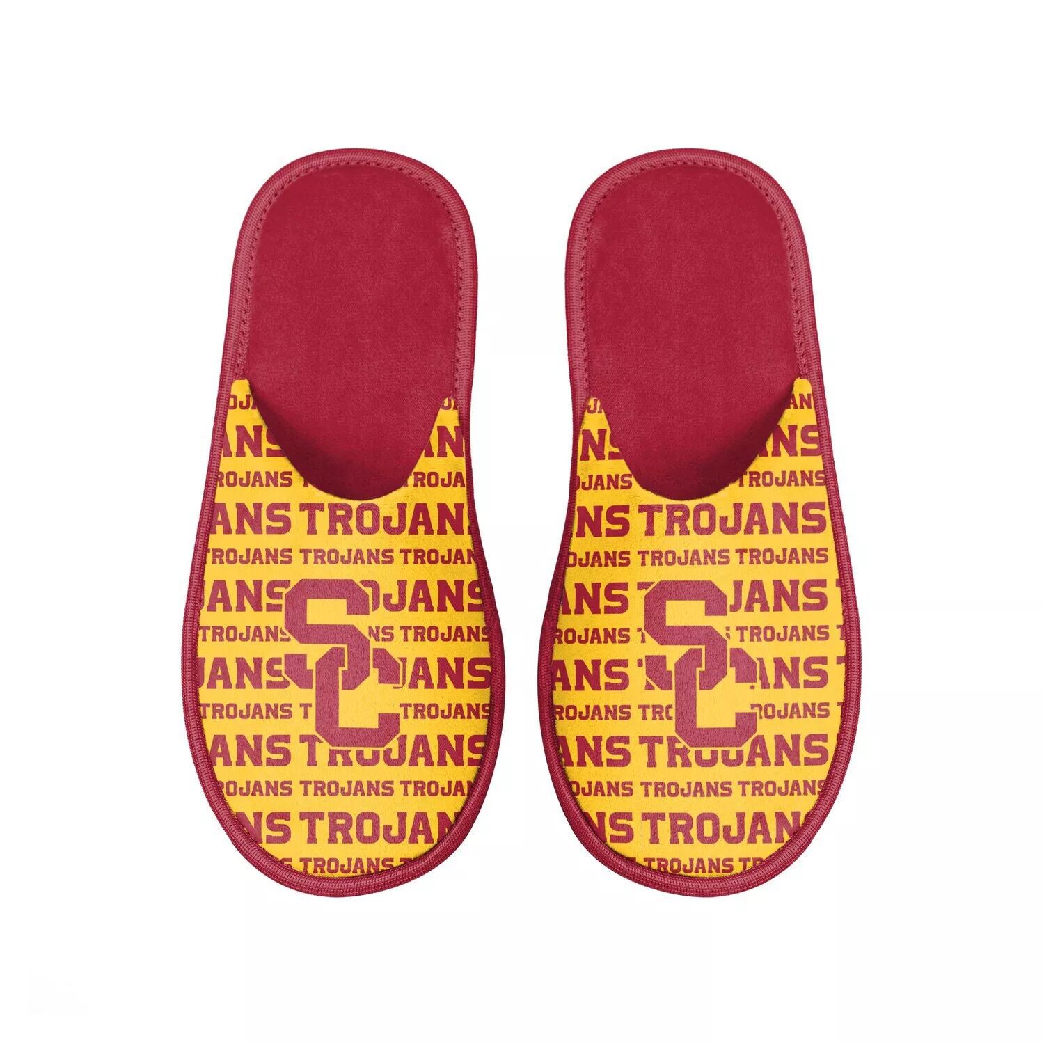 

Мужские шлепанцы с логотипом FOCO USC Trojans Scuff